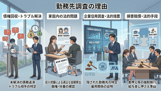 勤務先調査