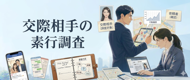 交際相手の素行調査
